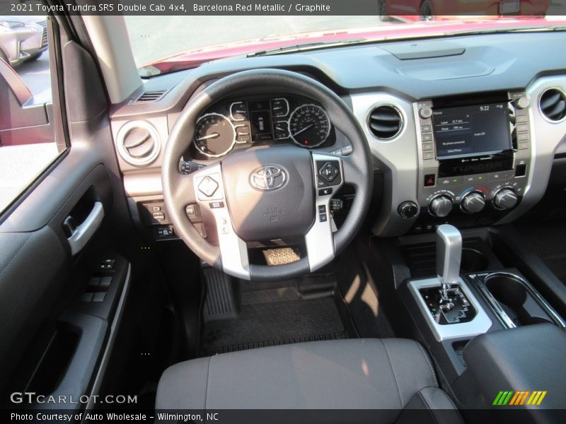 Barcelona Red Metallic / Graphite 2021 Toyota Tundra SR5 Double Cab 4x4