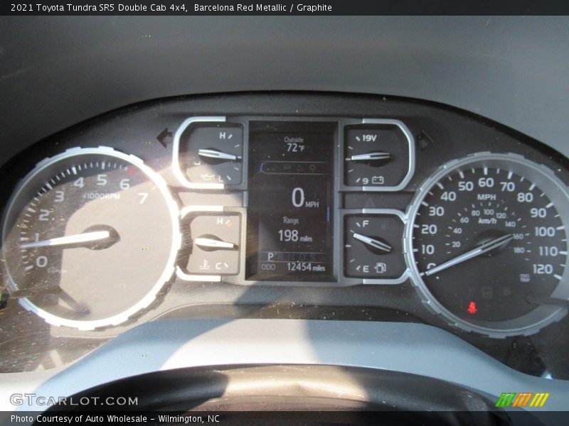 Barcelona Red Metallic / Graphite 2021 Toyota Tundra SR5 Double Cab 4x4