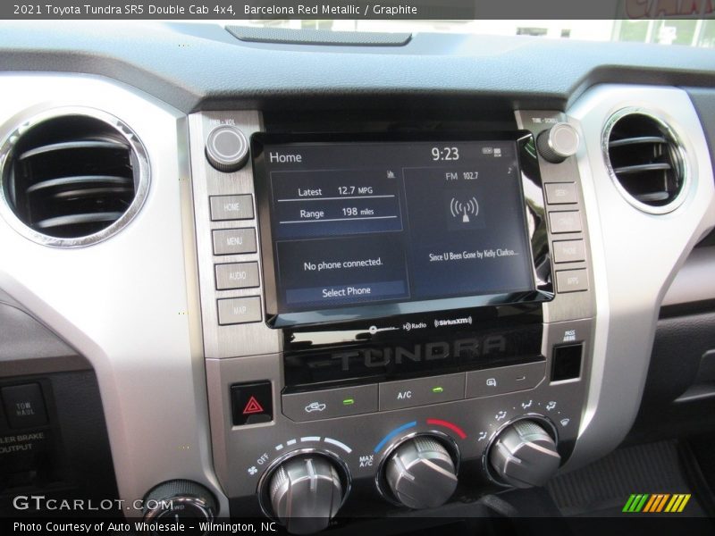 Barcelona Red Metallic / Graphite 2021 Toyota Tundra SR5 Double Cab 4x4