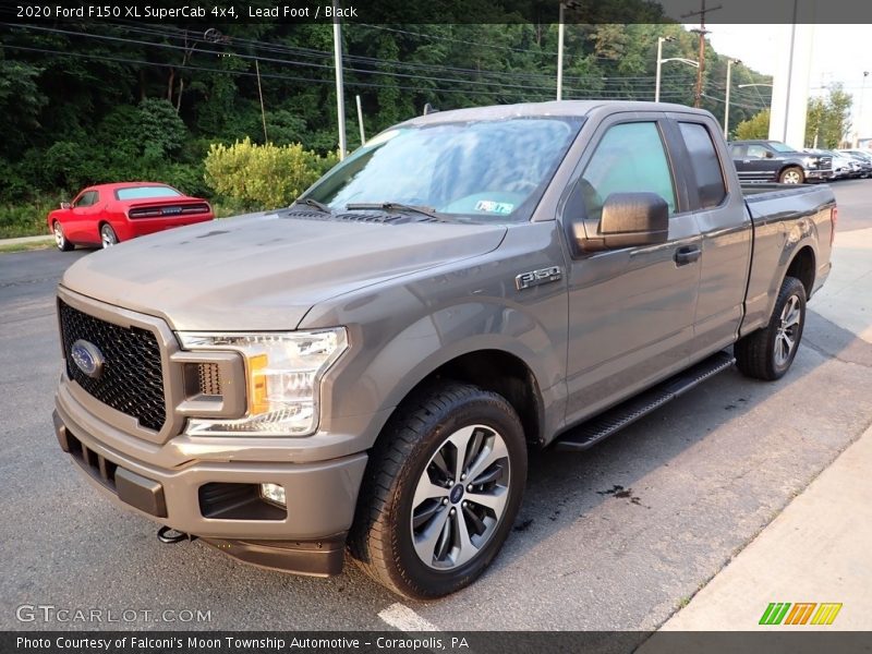 Lead Foot / Black 2020 Ford F150 XL SuperCab 4x4