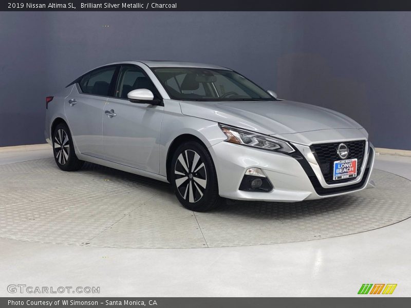 Brilliant Silver Metallic / Charcoal 2019 Nissan Altima SL