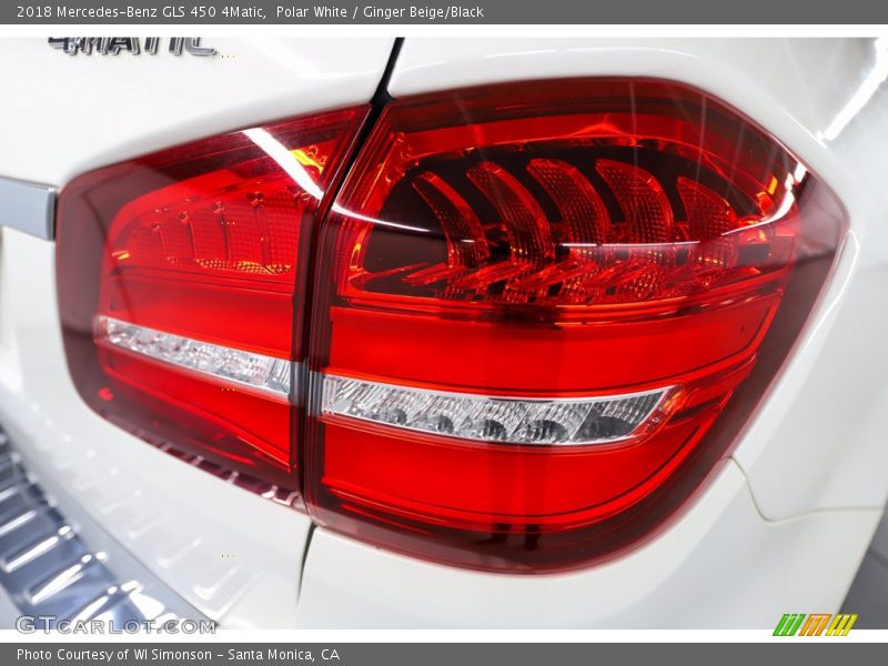 Polar White / Ginger Beige/Black 2018 Mercedes-Benz GLS 450 4Matic