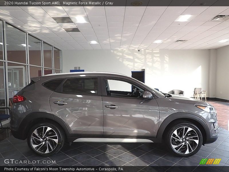 Magnetic Force Metallic / Gray 2020 Hyundai Tucson Sport AWD