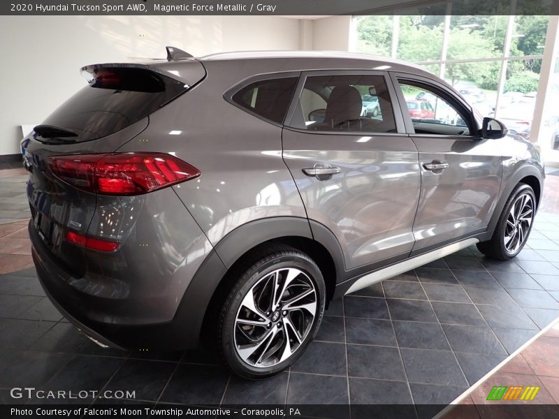 Magnetic Force Metallic / Gray 2020 Hyundai Tucson Sport AWD
