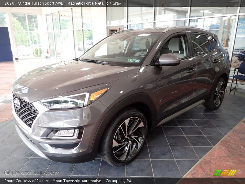 Magnetic Force Metallic / Gray 2020 Hyundai Tucson Sport AWD