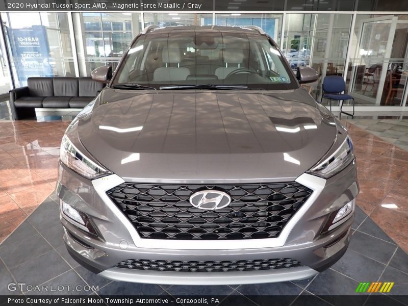 Magnetic Force Metallic / Gray 2020 Hyundai Tucson Sport AWD