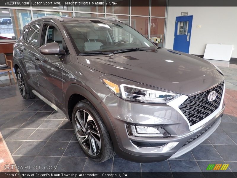 Magnetic Force Metallic / Gray 2020 Hyundai Tucson Sport AWD