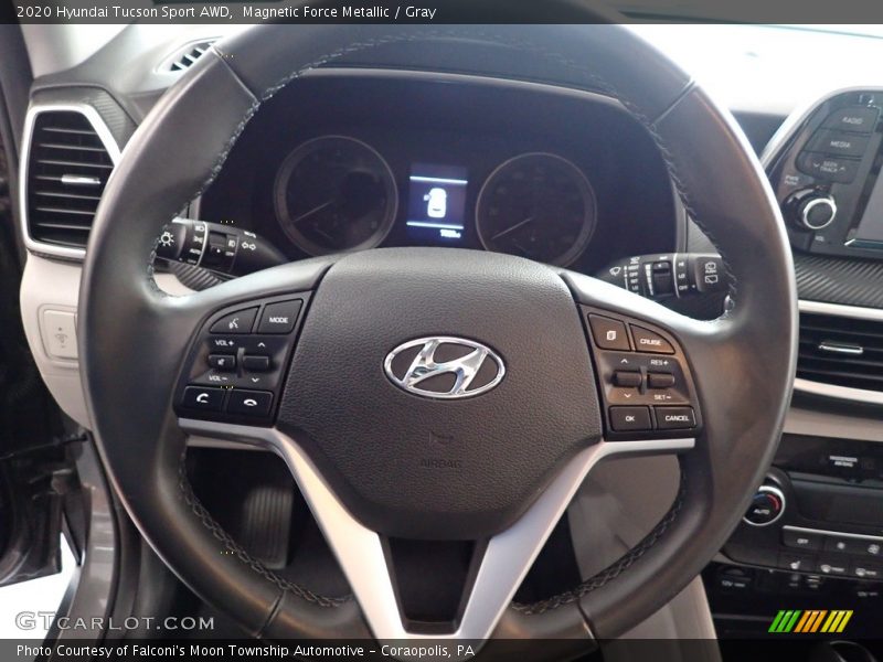 Magnetic Force Metallic / Gray 2020 Hyundai Tucson Sport AWD