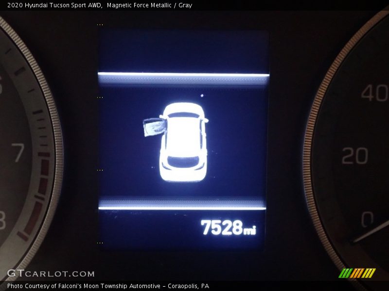 Magnetic Force Metallic / Gray 2020 Hyundai Tucson Sport AWD
