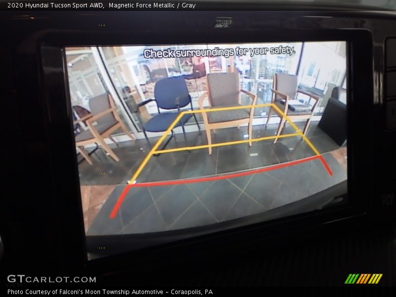 Magnetic Force Metallic / Gray 2020 Hyundai Tucson Sport AWD