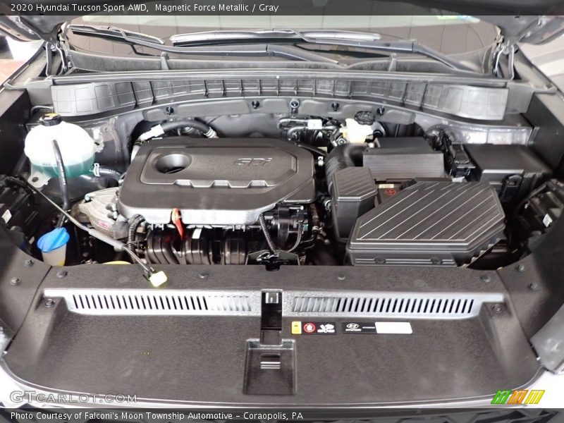 Magnetic Force Metallic / Gray 2020 Hyundai Tucson Sport AWD