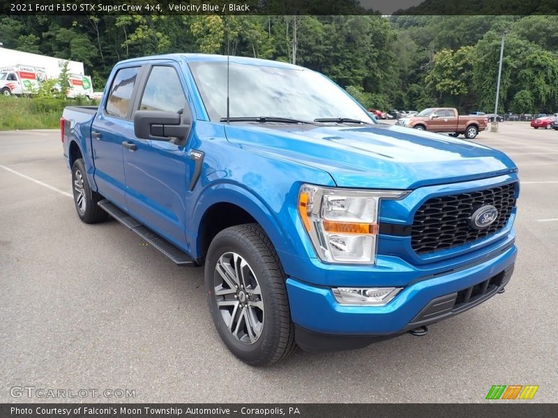 Front 3/4 View of 2021 F150 STX SuperCrew 4x4