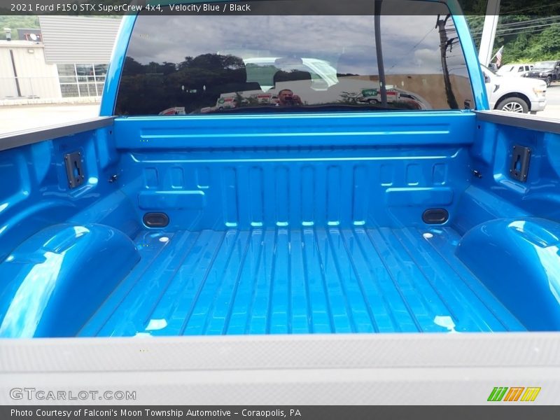 Velocity Blue / Black 2021 Ford F150 STX SuperCrew 4x4
