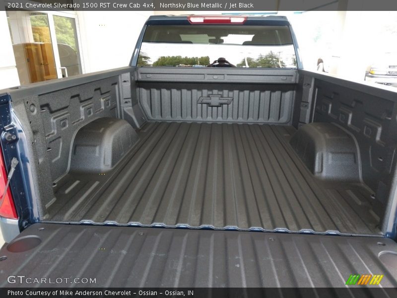Northsky Blue Metallic / Jet Black 2021 Chevrolet Silverado 1500 RST Crew Cab 4x4
