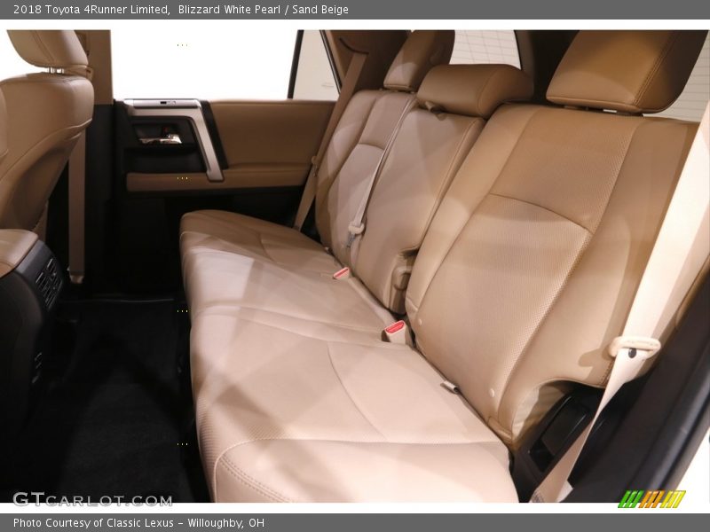 Blizzard White Pearl / Sand Beige 2018 Toyota 4Runner Limited