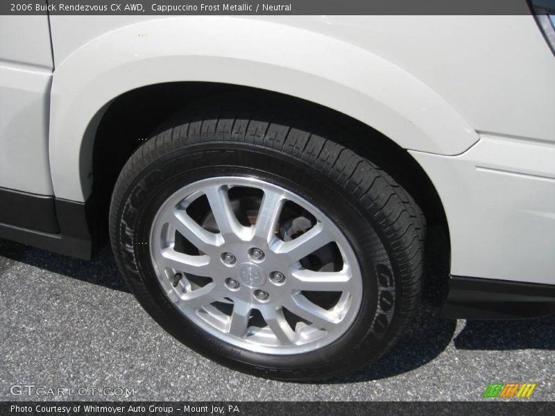 Cappuccino Frost Metallic / Neutral 2006 Buick Rendezvous CX AWD