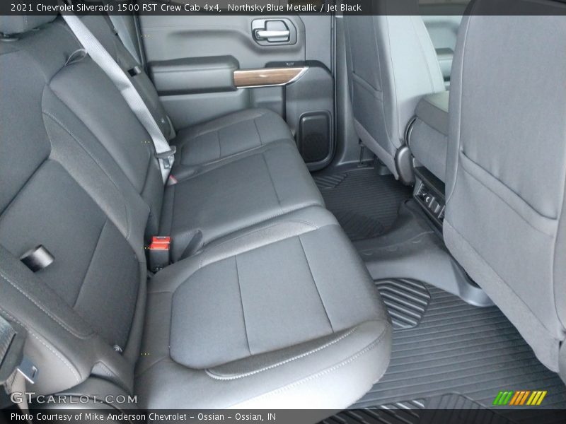 Northsky Blue Metallic / Jet Black 2021 Chevrolet Silverado 1500 RST Crew Cab 4x4