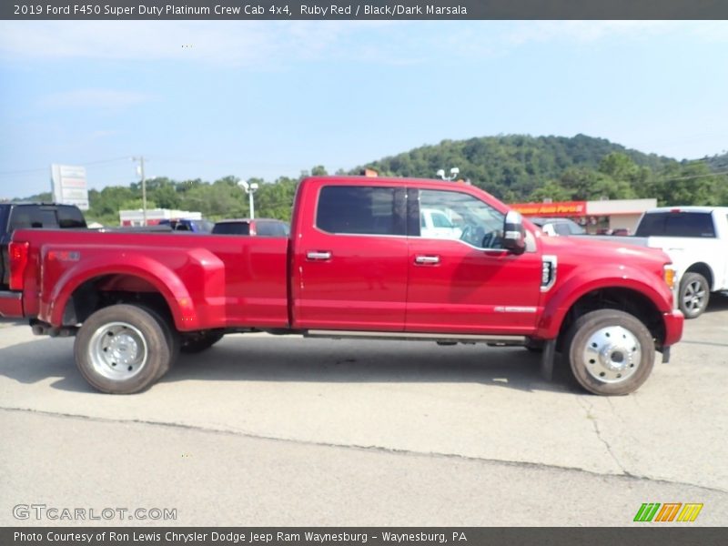  2019 F450 Super Duty Platinum Crew Cab 4x4 Ruby Red