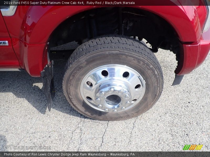  2019 F450 Super Duty Platinum Crew Cab 4x4 Wheel