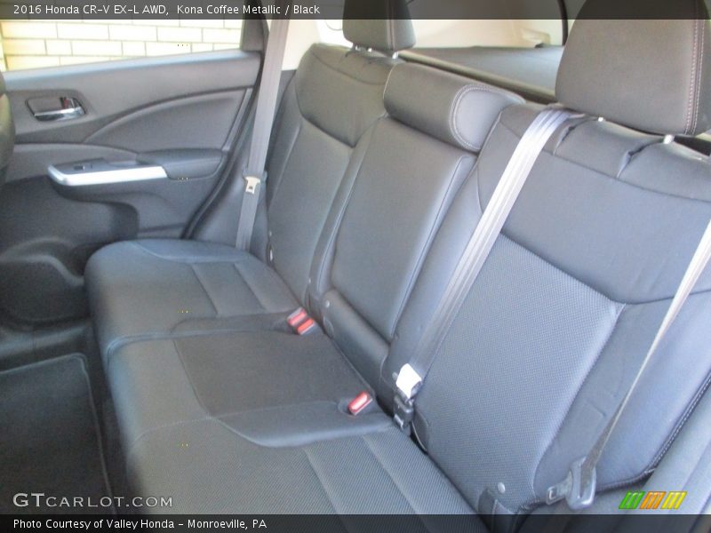 Kona Coffee Metallic / Black 2016 Honda CR-V EX-L AWD