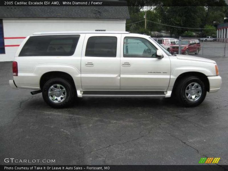 White Diamond / Pewter 2005 Cadillac Escalade ESV AWD