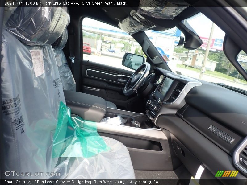 Olive Green Pearl / Black 2021 Ram 1500 Big Horn Crew Cab 4x4