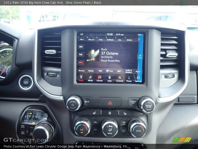Olive Green Pearl / Black 2021 Ram 1500 Big Horn Crew Cab 4x4