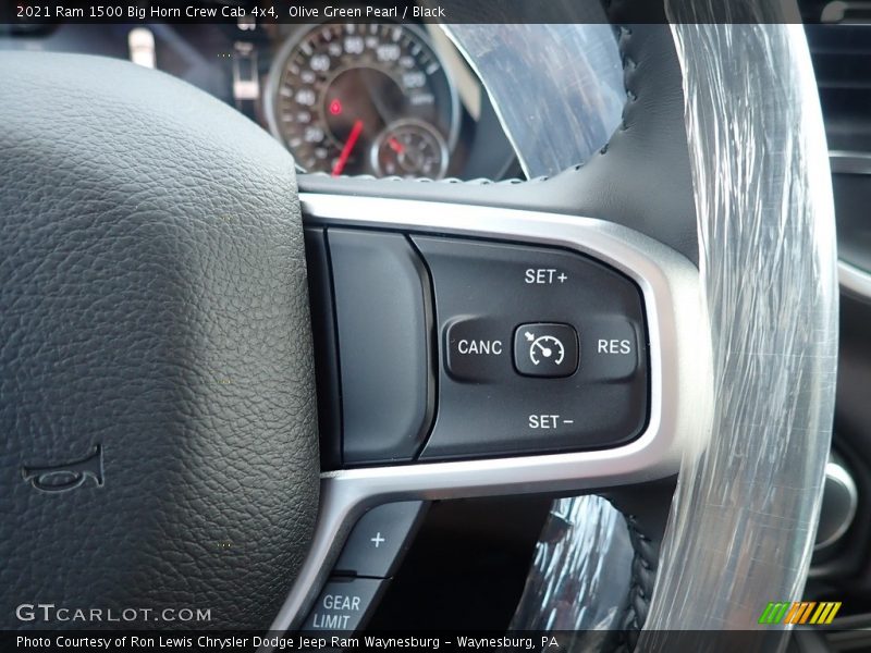 Olive Green Pearl / Black 2021 Ram 1500 Big Horn Crew Cab 4x4