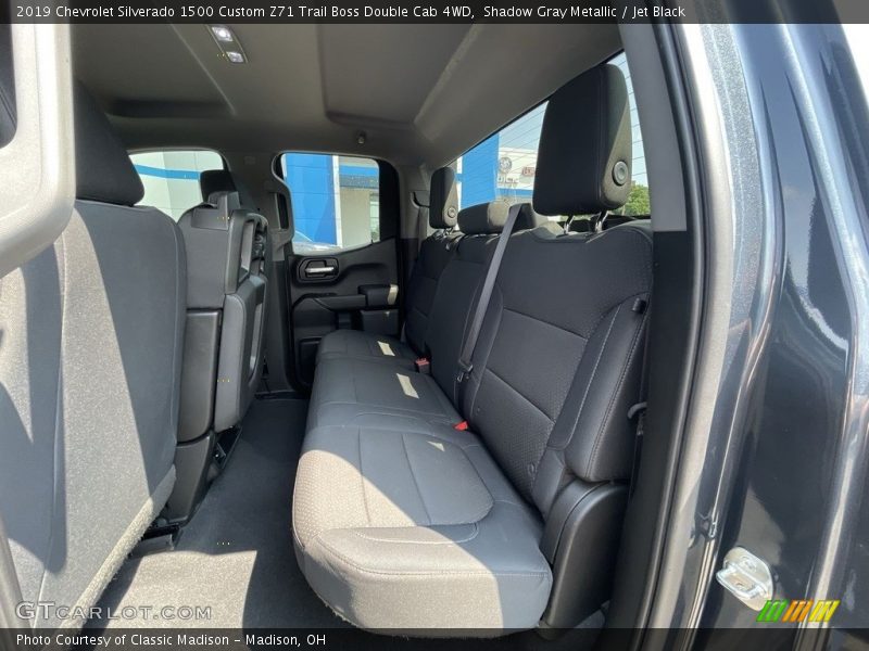 Shadow Gray Metallic / Jet Black 2019 Chevrolet Silverado 1500 Custom Z71 Trail Boss Double Cab 4WD