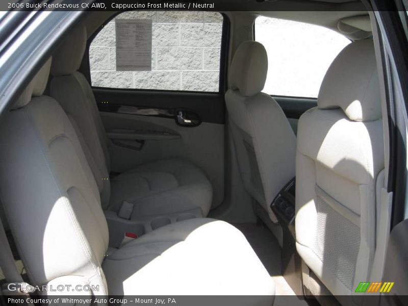 Cappuccino Frost Metallic / Neutral 2006 Buick Rendezvous CX AWD