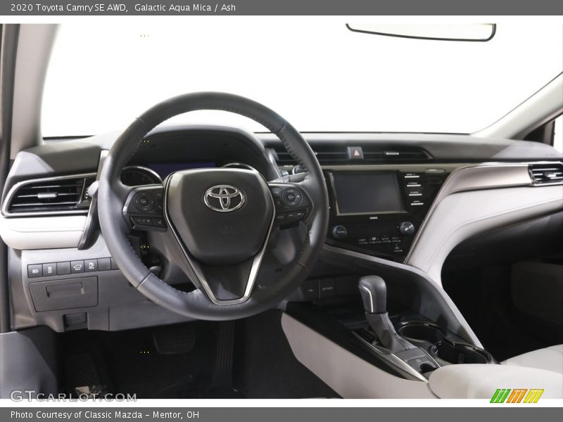 Galactic Aqua Mica / Ash 2020 Toyota Camry SE AWD