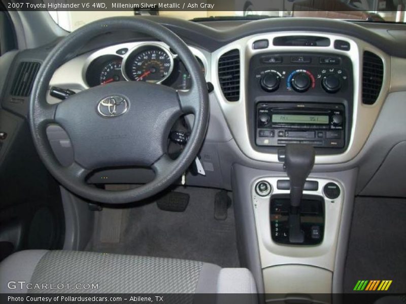 Millenium Silver Metallic / Ash Gray 2007 Toyota Highlander V6 4WD