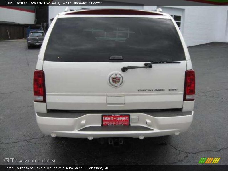 White Diamond / Pewter 2005 Cadillac Escalade ESV AWD