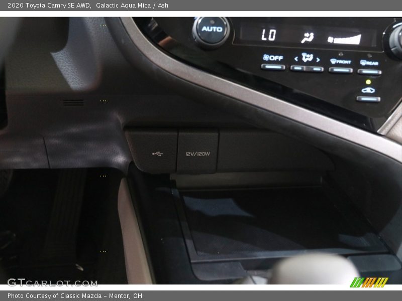 Galactic Aqua Mica / Ash 2020 Toyota Camry SE AWD
