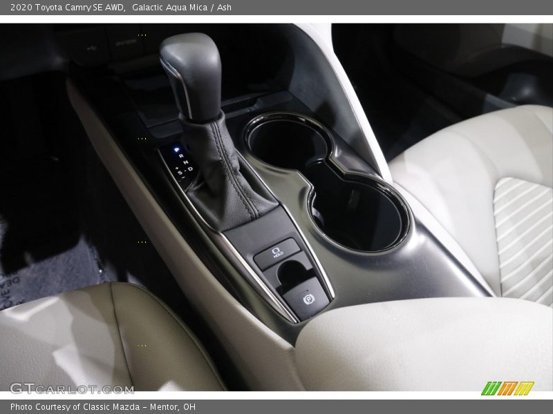 Galactic Aqua Mica / Ash 2020 Toyota Camry SE AWD