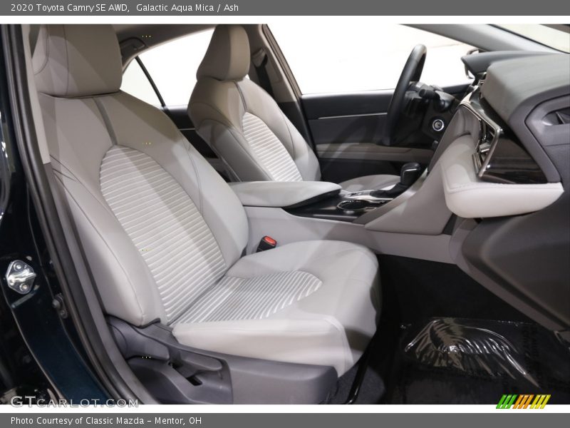 Galactic Aqua Mica / Ash 2020 Toyota Camry SE AWD