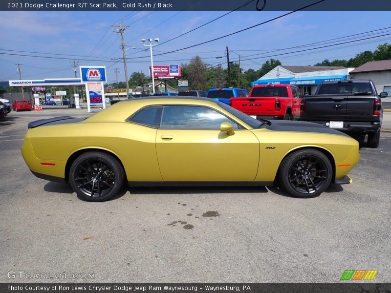  2021 Challenger R/T Scat Pack Gold Rush