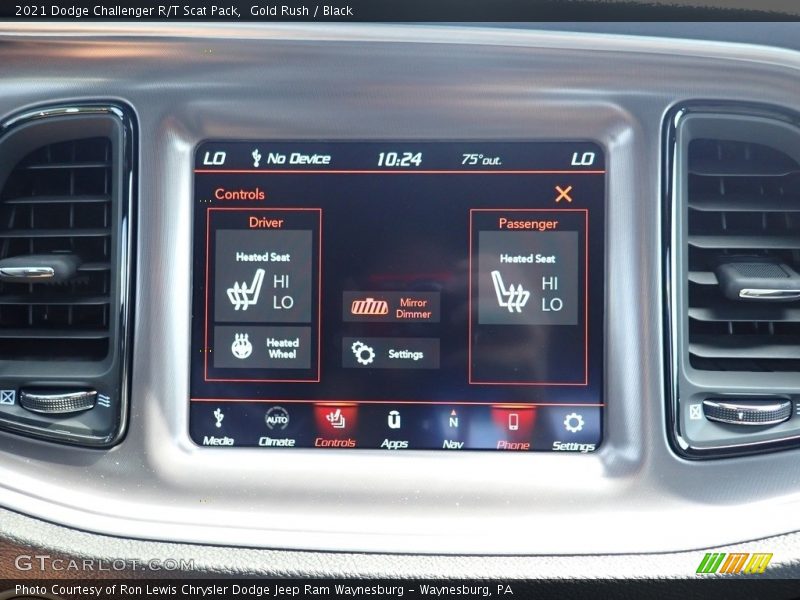Gold Rush / Black 2021 Dodge Challenger R/T Scat Pack