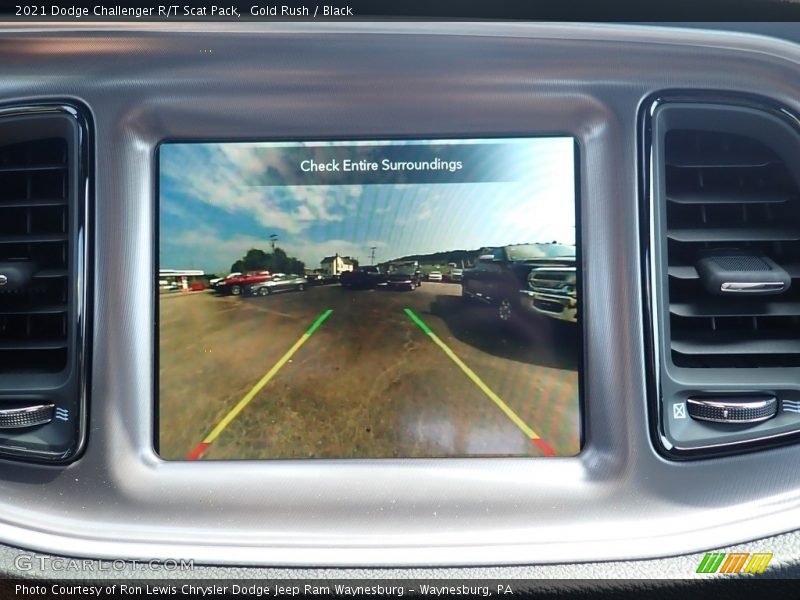 Gold Rush / Black 2021 Dodge Challenger R/T Scat Pack