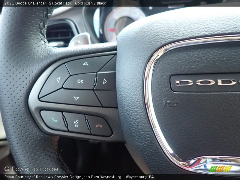 Gold Rush / Black 2021 Dodge Challenger R/T Scat Pack