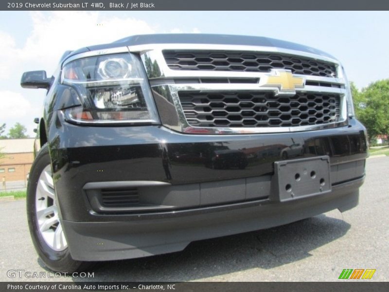 Black / Jet Black 2019 Chevrolet Suburban LT 4WD