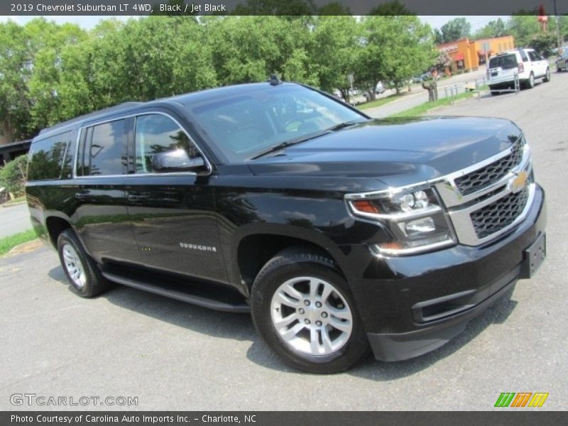Black / Jet Black 2019 Chevrolet Suburban LT 4WD