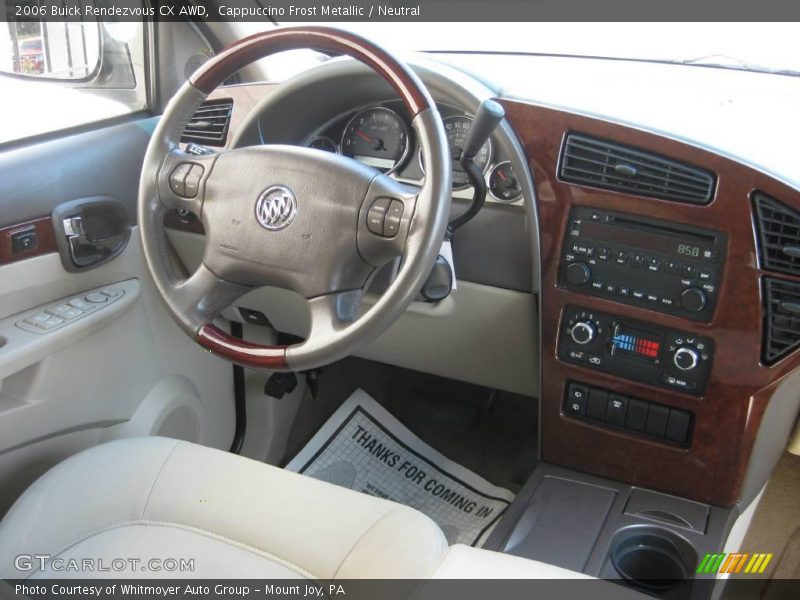 Cappuccino Frost Metallic / Neutral 2006 Buick Rendezvous CX AWD