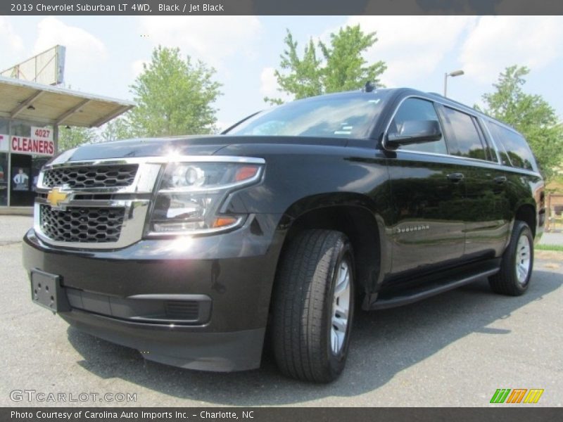 Black / Jet Black 2019 Chevrolet Suburban LT 4WD