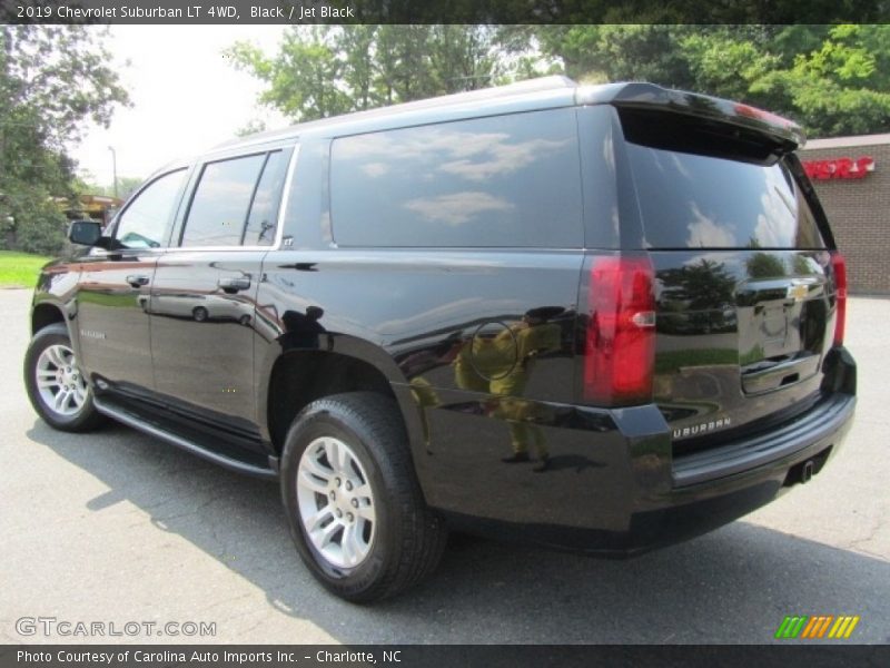 Black / Jet Black 2019 Chevrolet Suburban LT 4WD