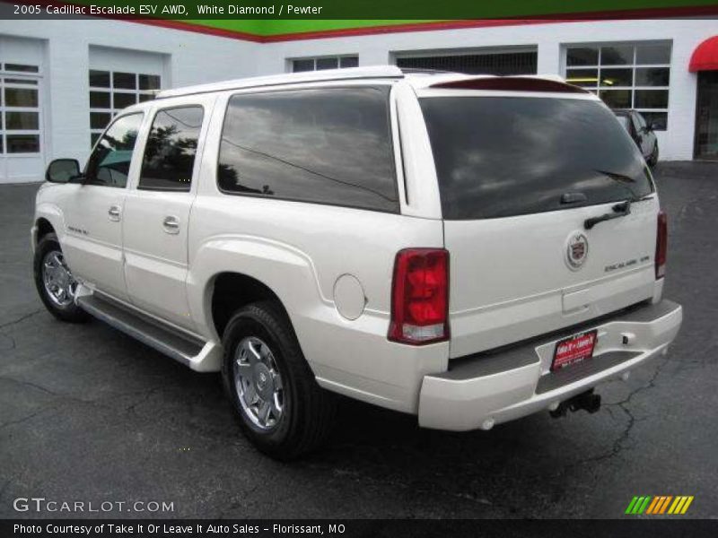 White Diamond / Pewter 2005 Cadillac Escalade ESV AWD