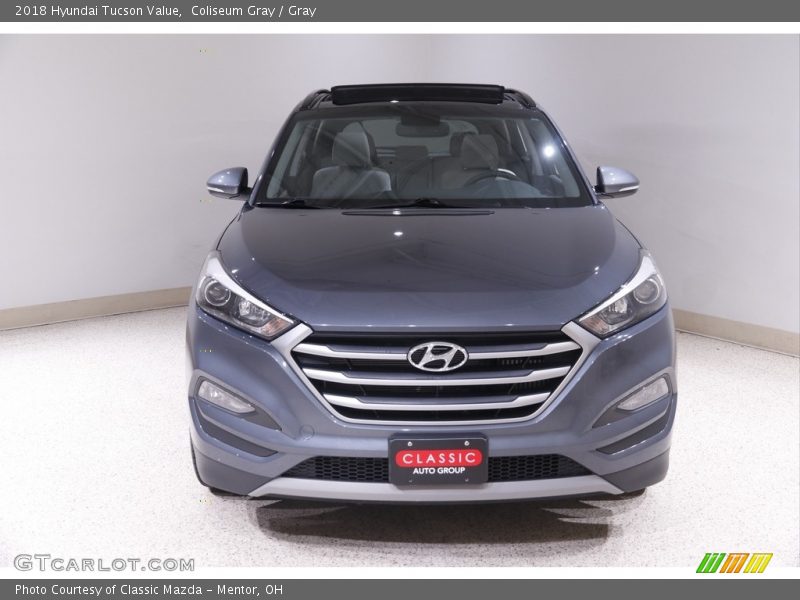 Coliseum Gray / Gray 2018 Hyundai Tucson Value
