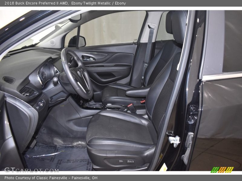 Ebony Twilight Metallic / Ebony 2018 Buick Encore Preferred II AWD
