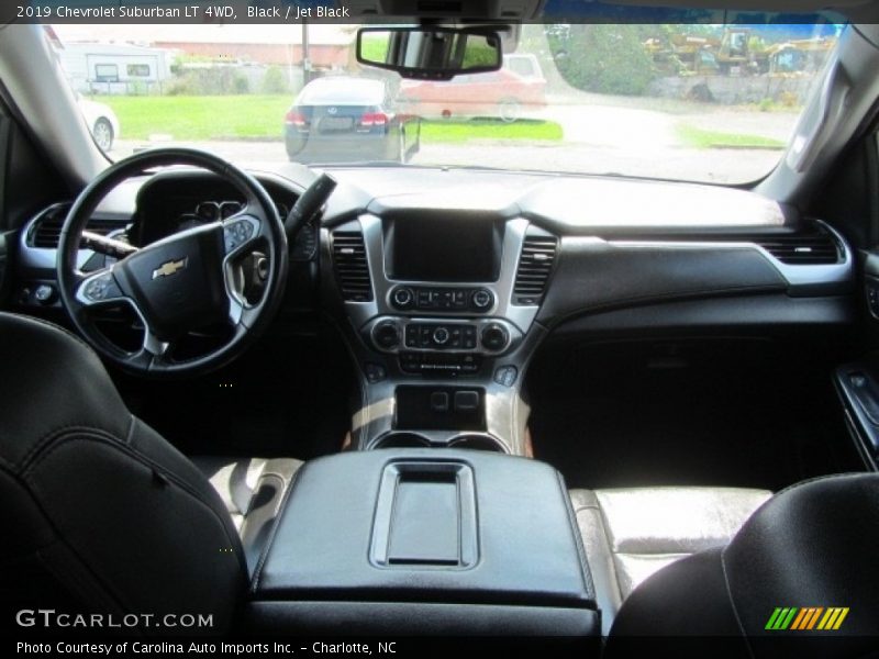 Black / Jet Black 2019 Chevrolet Suburban LT 4WD