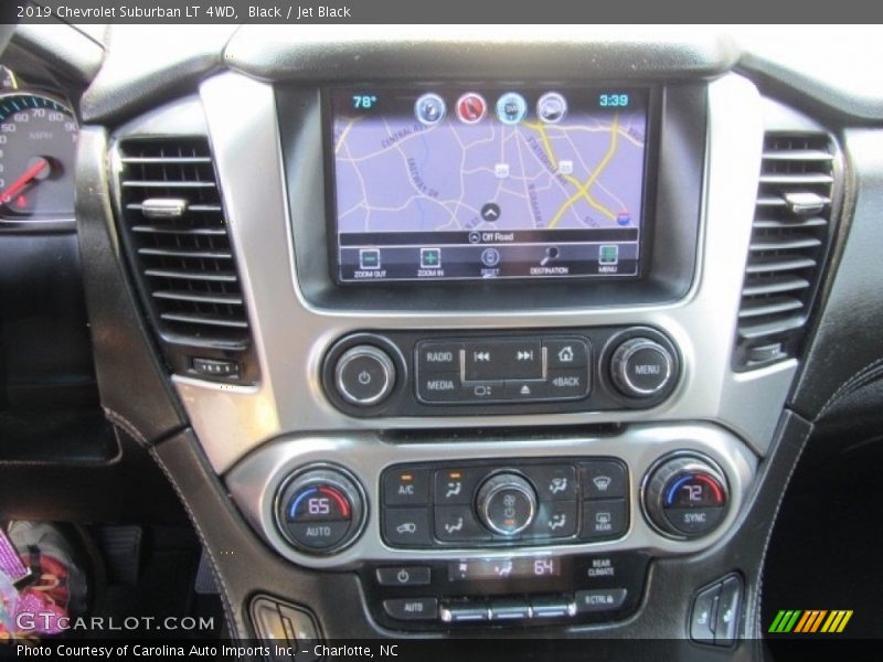 Black / Jet Black 2019 Chevrolet Suburban LT 4WD
